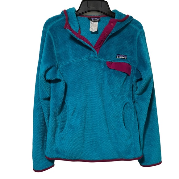 Patagonia Re-Tool Snap-T Fleece Hooded Pullover